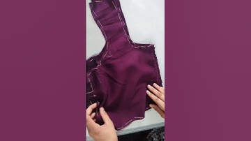 potli buttons long frock #blousetips #fashion #maggamworkblouses