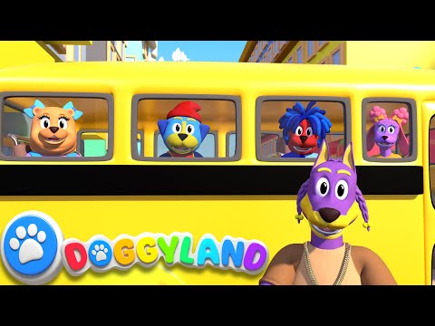 Wheels On The Bus | Doggyland Kids Songs x Nursery Rhymes By Snoop Dogg