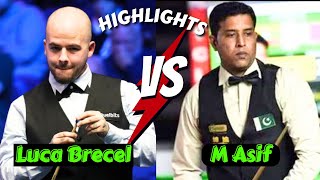 Luca Brecel vs Muhammad Asif Highlight English Open 2023 snooker