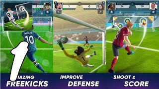 SOCCER Kicks - Stars Strike Gameplay Walkthrough #1 (Android, IOS) screenshot 1