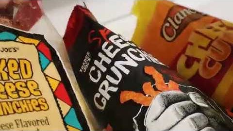 Cheese Crunchies Cheapos !  Trader Joes v.s. Aldi !
