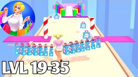 Dress Up Run | Level 19-35 Gameplay Walkthrough Part 2 (Android, iOS)