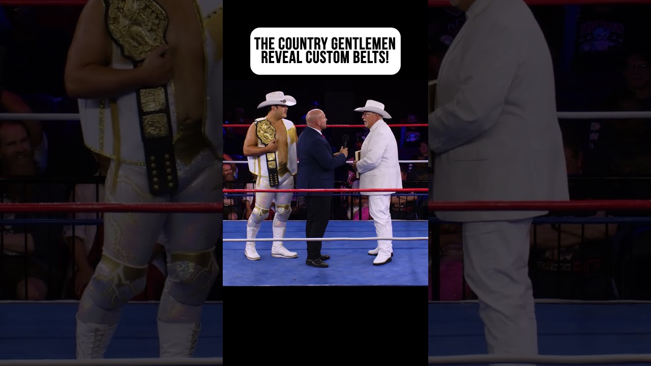 The Country Gentlemen Reveal Their Custom Belts!