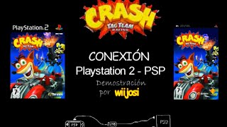 Crash Tag Team Racing: Conexión PSP-PS2