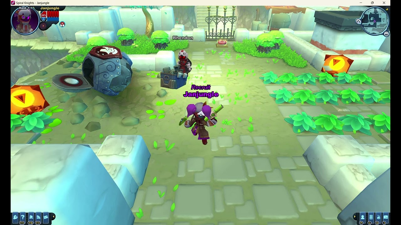 Spiral knights gameplay part 1