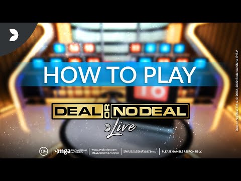 Deal or No Deal Live Tutorial | Evolution