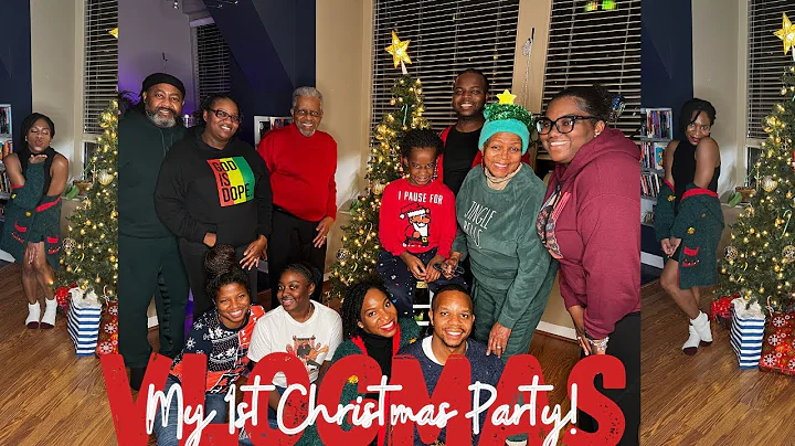 Hosting My FIRST Family Christmas Party | Vlogmas Day 22!