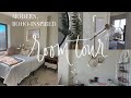 MODERN, BOHO-INSPIRED ROOM TOUR 2021 // affordable furniture & decor from target, wayfair & amazon!