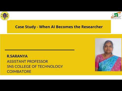 Casestudy - When AI Becomes the Researcher | Artificial Intelligence | SNS Institutions