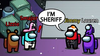 He told me he was the SHERIFF! | Modded Among Us