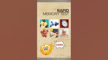Memory Test Challenge 🤯😍 Intuition test #intuitiontest #testyourskills #braingames