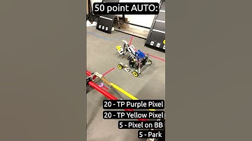 #firsttechchallenge #centerstage 50 pt autonomous