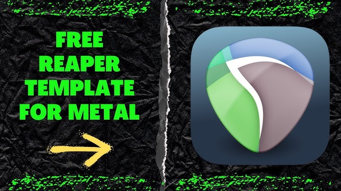Totally Free Metal Template for Reaper! - YouTube totally-free-metal-template-for-reaper-youtube