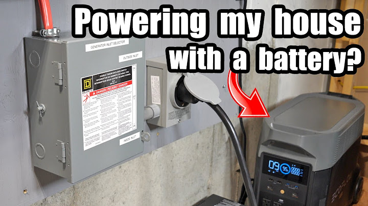 How to power your Whole House with a battery generator - Ecoflow Delta pro