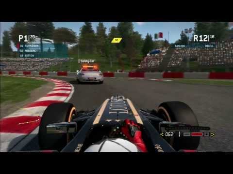 F1 2013 Imola Rennen mit Safety Car PS3
