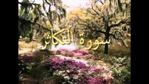 جدو حسين - الجزء الثلاثين للأطفال - سورة التكاثر 102