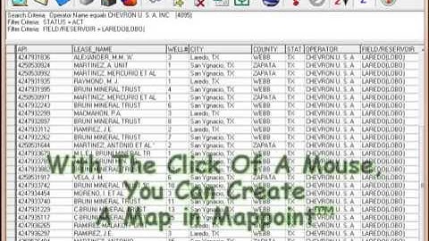 Export to Microsoft Mappoint  in LPD