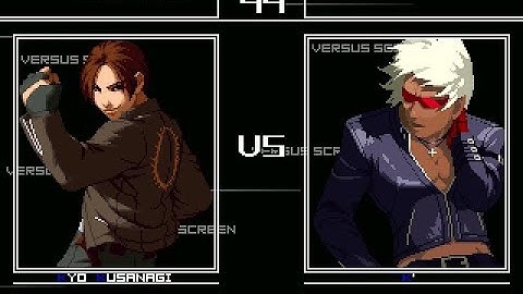 [KOF Mugen] Kyo Kusanagi VS K