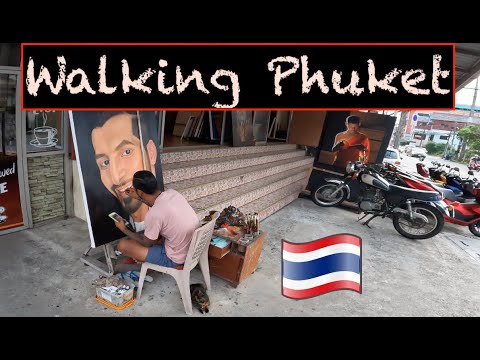 [4K] Walking Phuket Thailand: Patong Streets! Rat U Tith 200 PE Road