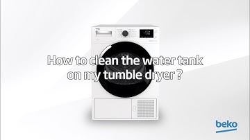 Tumble dryer water tank full? Here