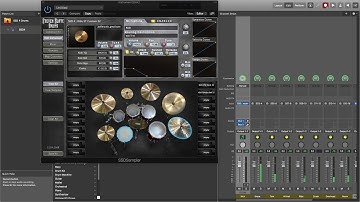 Steven Slate Drums Test with MainStage 3