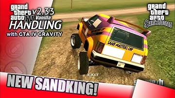 New Sandking Bodyroll With GTA IV Handling v2.33 With GTA IV Gravity - Showcase