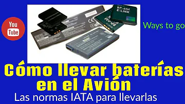 ¿Puedo llevar una batería eléctrica en el avión?