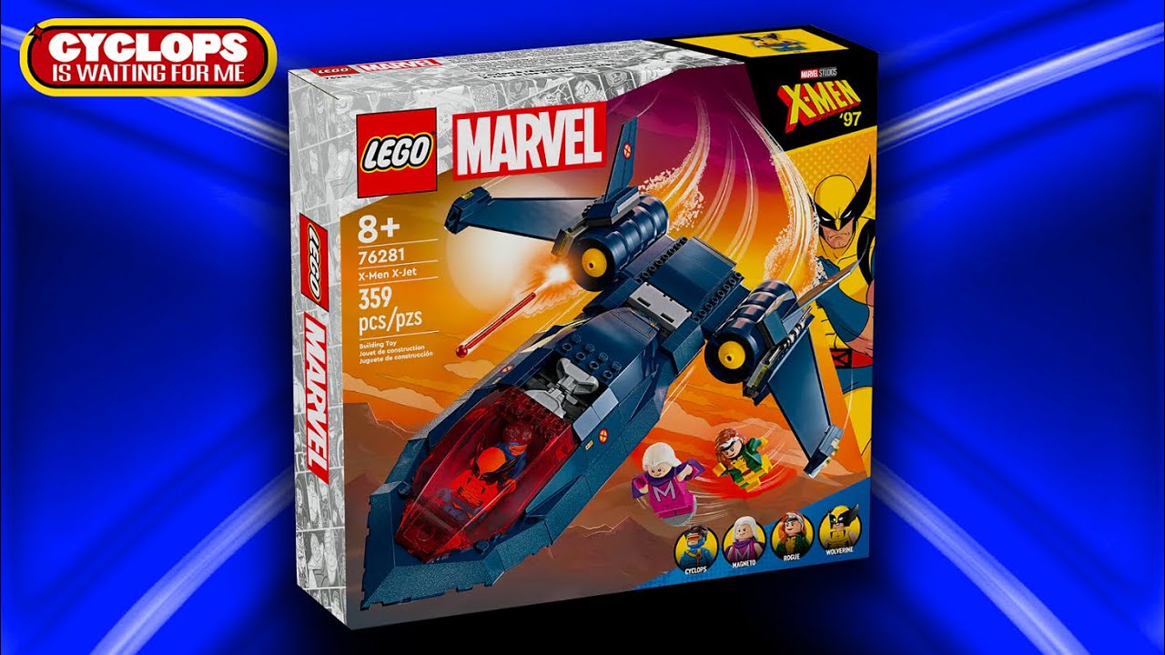 LEGO Marvel - X-Men 97' X-Jet Set Build - YouTube