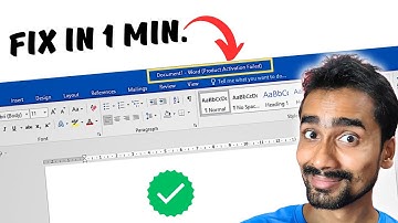 MS Word Product Activation Failed Fixed in Only 1 Minute ✌️😎