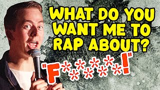 Freestyle Rapper gets FILTHY for Live Audience