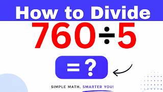 760÷5  Divide 760 by 5 (Long division Method)