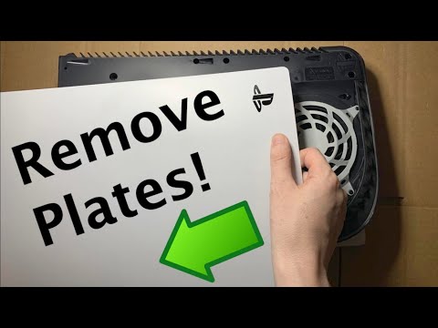How to Remove PS5 Side Plates! (Easy)
