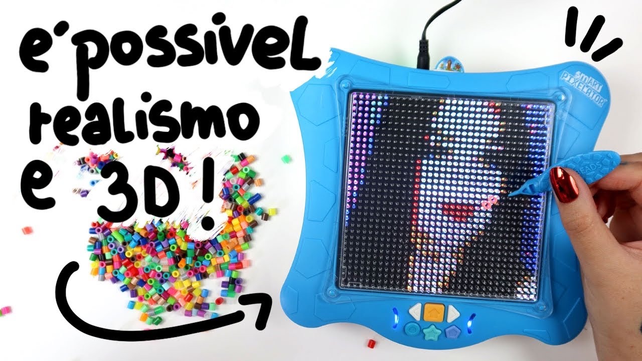 How to Create Pixel Art with smART Pixelator Unboxing & Demo DIY Craft Kit  Perler Beads! Tubey Toys 