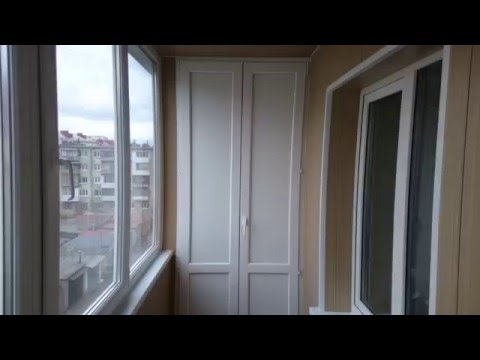 Лоджия под ключ в уфе: остекление, обшивка, шкаф готовая раб.