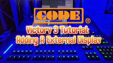 Tutorial: Adding An External Touchscreen Display To @codeconsoles Victory 3 Light Console
