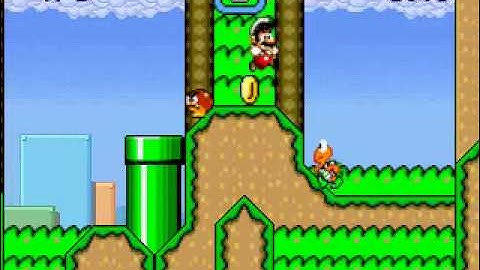 Super Classic World - World 1-1: Grassy Beginning