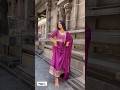 Boomerang Poses In Anarkali Suit Howtopose Boomerang Poses Santoshi Megharaj