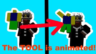 How to animate a TOOL in Roblox Studio!