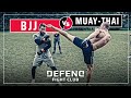 THAIBOXER vs. BJJ-Blue-Belt | MMA Streetfight | DFC