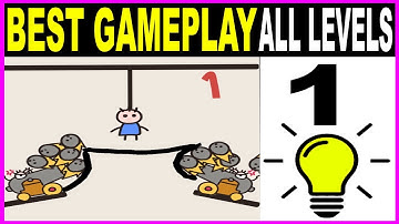 Draw Save Puzzle Best Gameplay Walkthrough (New Update) Part 1 - All Levels 1 to 60 Solution Android