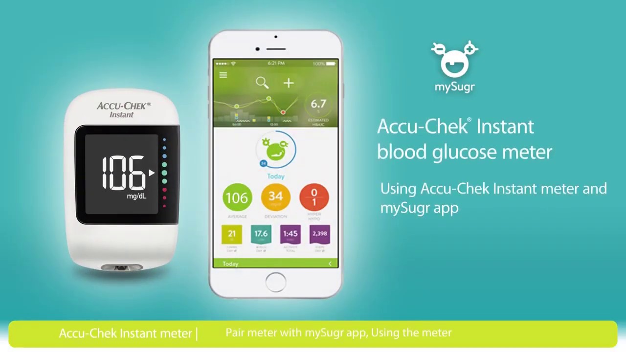 Accu-Chek® Instant Free Mobile App for iOS and Android