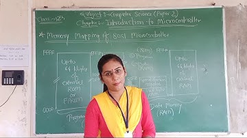 Memory Mapping for 8051 Microcontroller - 12th Computer Science