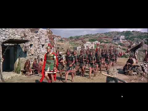 Ben Hur 1959 opening  Romans marching into palestine