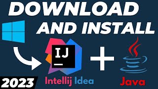 How to download and install IntelliJ Idea on Windows 10/11 | Setup and run Java program