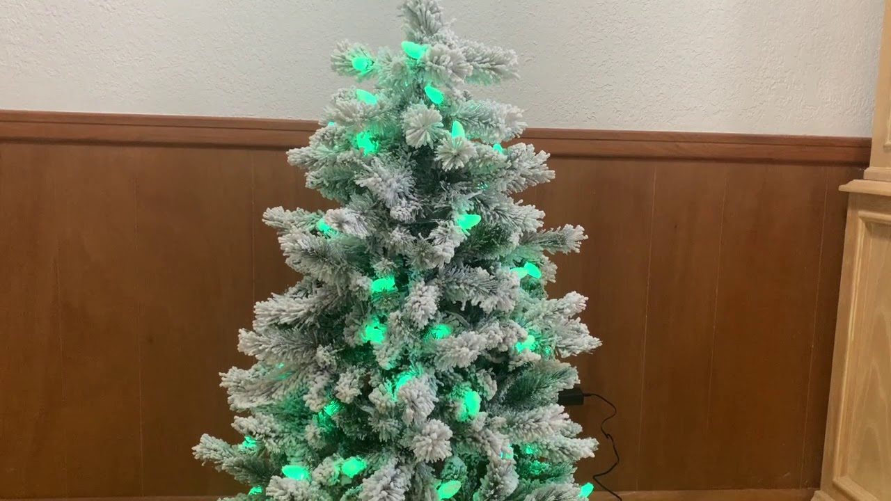 Hallmark SoundALight Christmas Tree Review YouTube