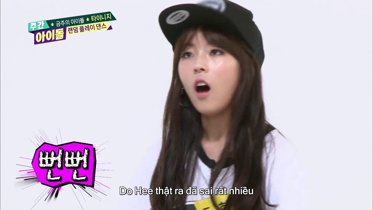 주간아이돌 (Weeky Idol) - 금주의 아이돌 타이니지 Random Play Dance (Vietnam Sub)