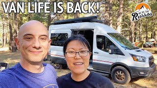 We’re Back in a Camper Van! | Storyteller Overland MODE LT Ford Transit Camper