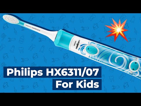 Philips HX6311/07 For Kids видео