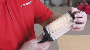 How to Clean or Replace A Riding Lawn Mower Air Filter | Troy-Bilt