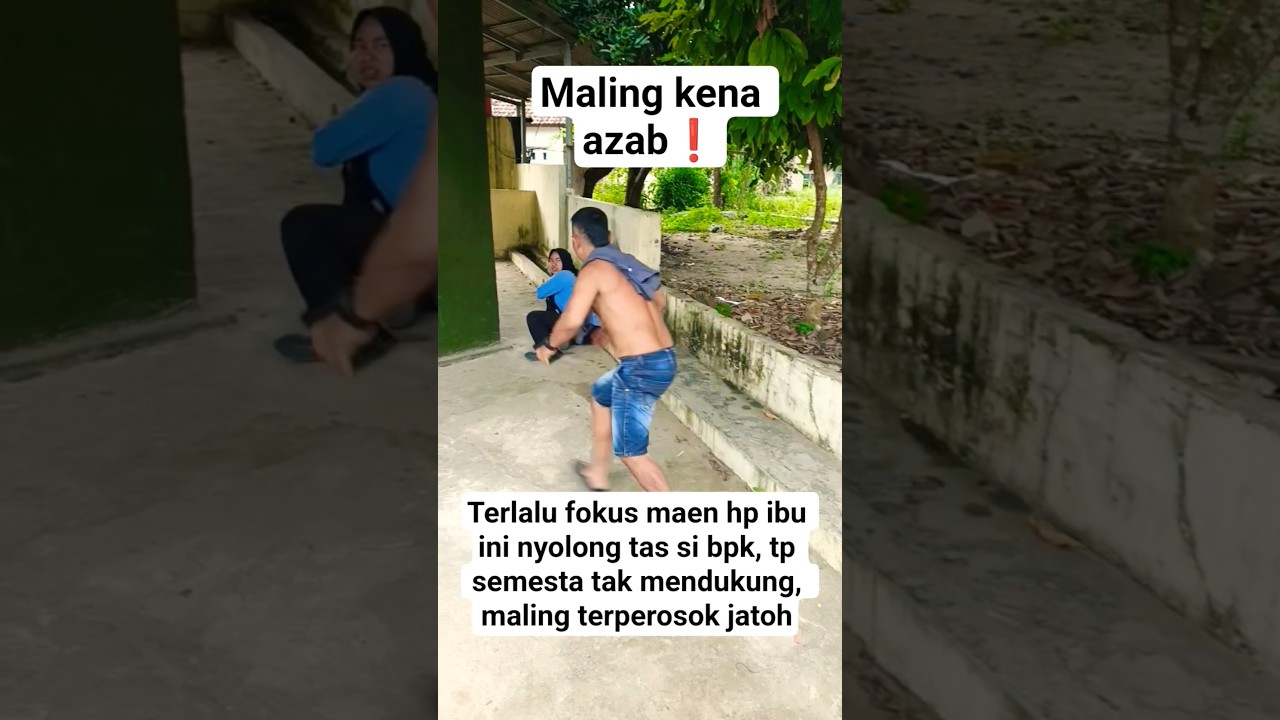maling kena azab❗